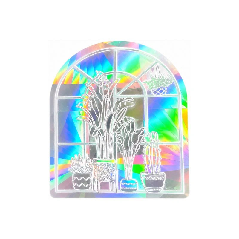 IrisGlow™ — Sticker Prisma Solar Impermeable para Ventanas y Paredes
