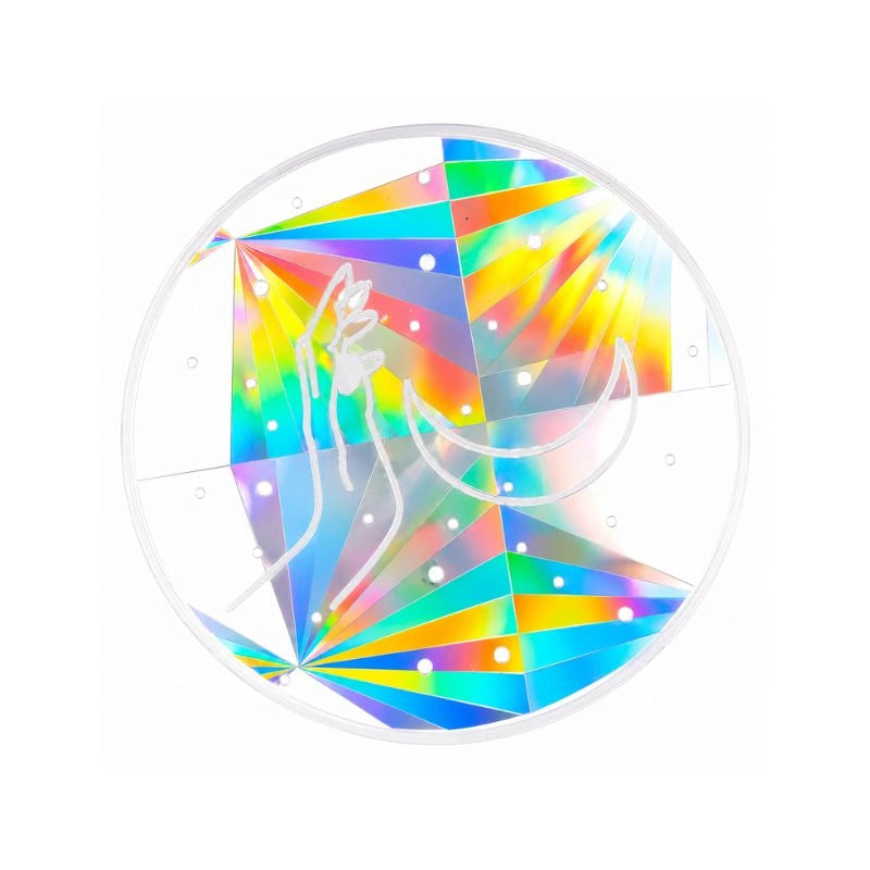 IrisGlow™ — Sticker Prisma Solar Impermeable para Ventanas y Paredes