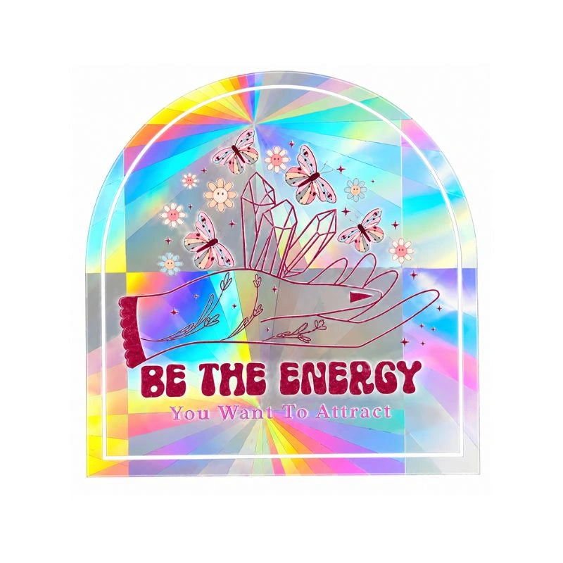 IrisGlow™ — Sticker Prisma Solar Impermeable para Ventanas y Paredes