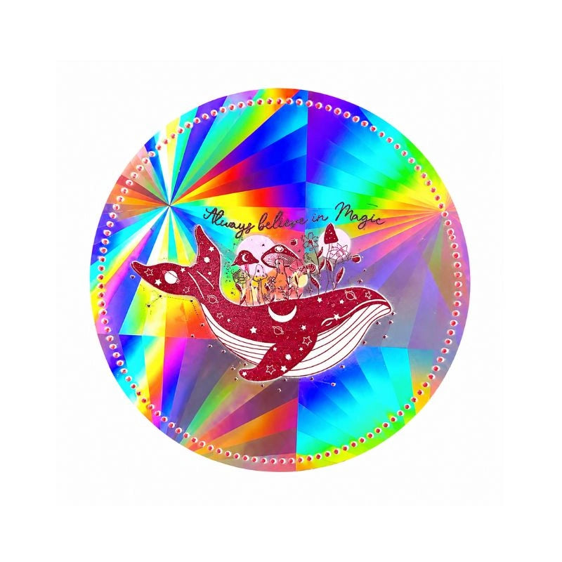 IrisGlow™ — Sticker Prisma Solar Impermeable para Ventanas y Paredes