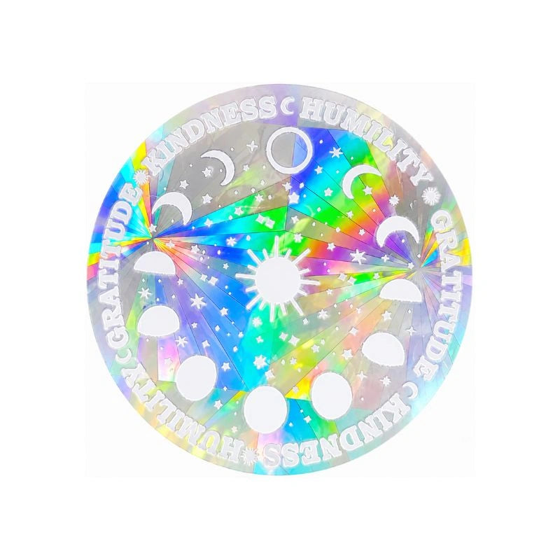 IrisGlow™ — Sticker Prisma Solar Impermeable para Ventanas y Paredes