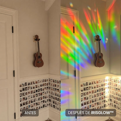 IrisGlow™ — Sticker Prisma Solar Impermeable para Ventanas y Paredes